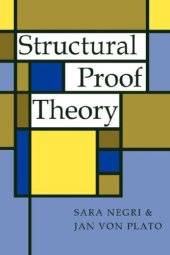 book Structural Proof Theory