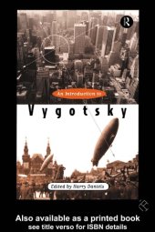 book An Introduction To Vygotsky