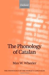 book The Phonology of Catalan (The Phonology of the World's Languages)