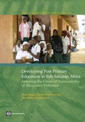 book Developing Post-Primary Education in Sub-Saharan Africa: Assessing the Financial Sustainability of Alternative Pathways (Africa Human Development Series)