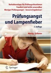 book Prufungsangst und Lampenfieber. Bewertungssituationen vorbereiten und meistern