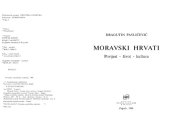 book Moravski Hrvati: Povijest, život, kultura