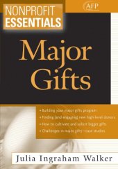 book Nonprofit Essentials: Major Gifts (AFP Fund Development Series) (The AFP Wiley Fund Development Series)