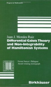 book Differential Galois Theory and Non-Integrability of Hamiltonian Systems (draft)