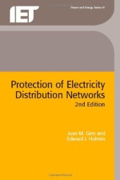 book Protection of Electricity Distribution Networks, 2nd Edition (IEE Power and Energy Series)