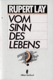 book Vom Sinn des Lebens