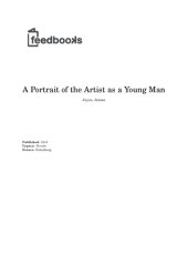 book A Portrait of the Artist as a Young Man