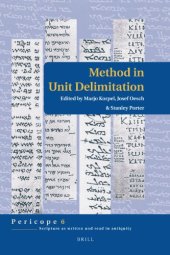 book Method in Unit Delimitation (Pericope 6)