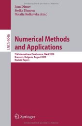 book Numerical Methods and Applications: 7th International Conference, NMA 2010, Borovets, Bulgaria, August 20-24, 2010. Revised Papers