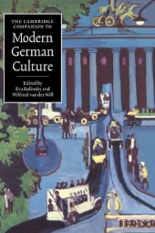 book The Cambridge Companion to Modern German Culture