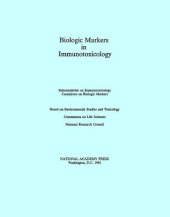 book Biologic Markers in Immunotoxicology