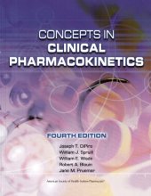 book Concepts In Clinical Pharmacokinetics