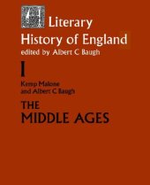 book The Literary History of England: Vol 1: The Middle Ages (to 1500)