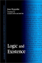 book Logic and Existence