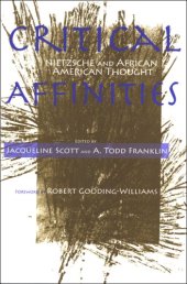 book Critical Affinities: Nietzsche and African American Thought