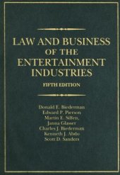 book Law and business of the entertainment industries