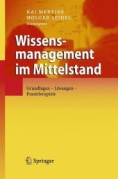 book Wissensmanagement im Mittelstand: Grundlagen - Losungen - Praxisbeispiele