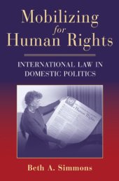 book Mobilizing for Human Rights: International Law in Domestic Politics