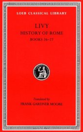 book Livy: History of Rome (Books 26-27)