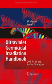 book Ultraviolet Germicidal Irradiation Handbook: UVGI for Air and Surface Disinfection