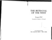 book The Betrayal of the West