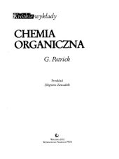 book Chemia organiczna