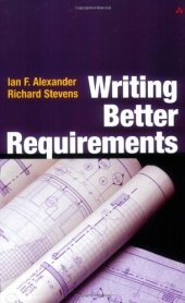 book Writing Better Requirements