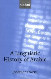 book A Linguistic History of Arabic