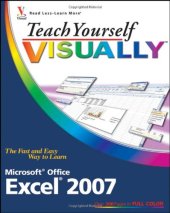 book Teach Yourself VISUALLY Excel 2007