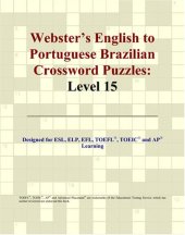 book Webster's English to Portuguese Brazilian Crossword Puzzles: Level 15