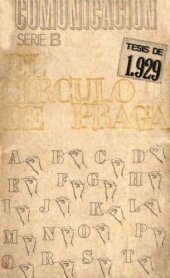 book El Circulo Linguistico de Praga: Tesis de 1929