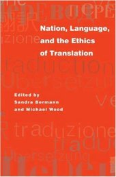 book Nation, Language, and the Ethics of Translation (Translation Transnation)