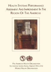 book Health Systems Performance Assessment and Improvement in the Region of the Americas (PAHO Occasional Publication)