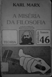 book Miseria da Filosofia