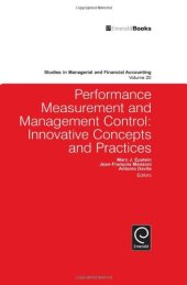 book Performance Measurement and Management Control: Innovative Concepts & Practices (Studies in Managerial and Financial Accounting)