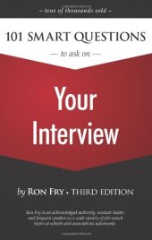 book 101 Smart Questions to Ask on Your Interview, Third Edition