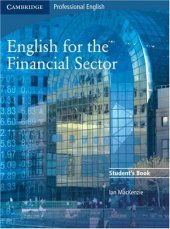 book English for the Financial Sector: Student's Book (Cambridge Exams Publishing)