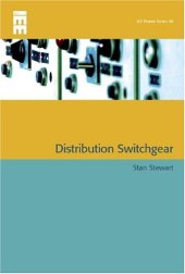 book Distributed Switchgear (IEE Power & Energy Series)