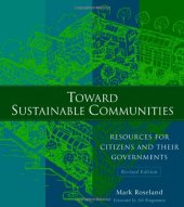 book Toward Sustainable Communities: Resources for Citizens and Their Governments