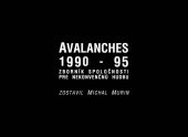 book Avalanches, 1990-95: Zbornik Spolocnosti pre nekonvencnu hudbu