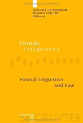 book Formal Linguistics and Law (Trends in Linguistics. Studies and Monographs)