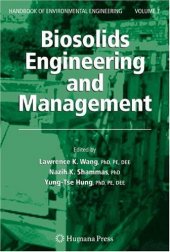 book Biosolids Engineering and Management (Handbook of Environmental Engineering Volume 7)