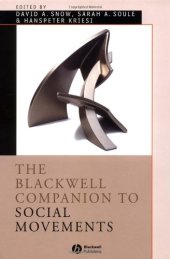 book The Blackwell Companion to Social Movements (Blackwell Companions to Sociology)