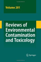 book Reviews of Environmental Contamination and Toxicology Vol 201