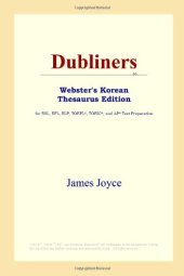 book Dubliners (Webster's Korean Thesaurus Edition)