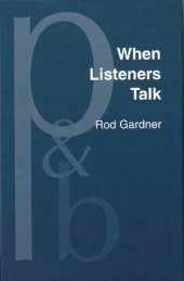 book When Listeners Talk