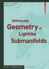 book Differential Geometry of Lightlike Submanifolds