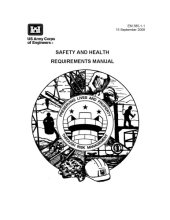 book Safety and Health Requirements Manual 2008 English