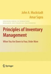 book Principles of Inventory Management: When You Are Down to Four, Order More