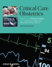 book Critical Care Obstetrics, 5th Edition